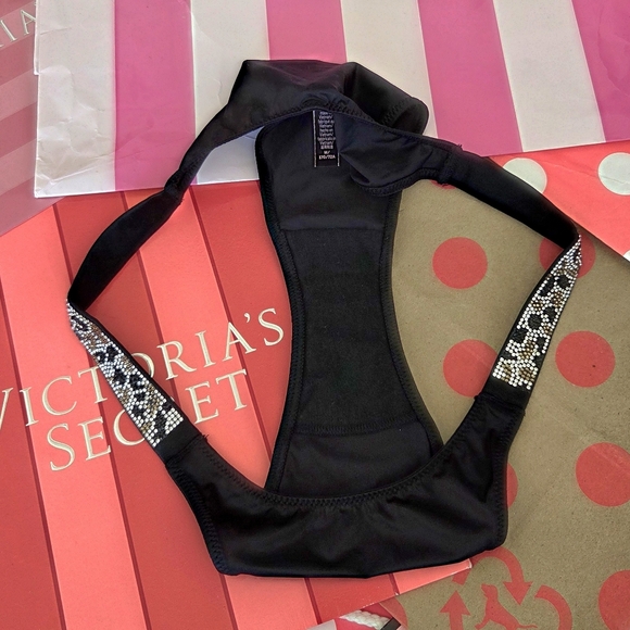 Victoria's Secret Very Sexy Brazilian Shine Strap Panty NWT High Cut Leg Bikini - Picture 9 of 15